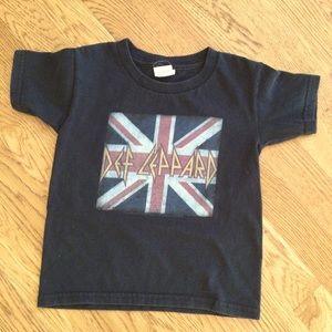 Def Leppard- Cutest Graphic Band Shirt. Size 4T